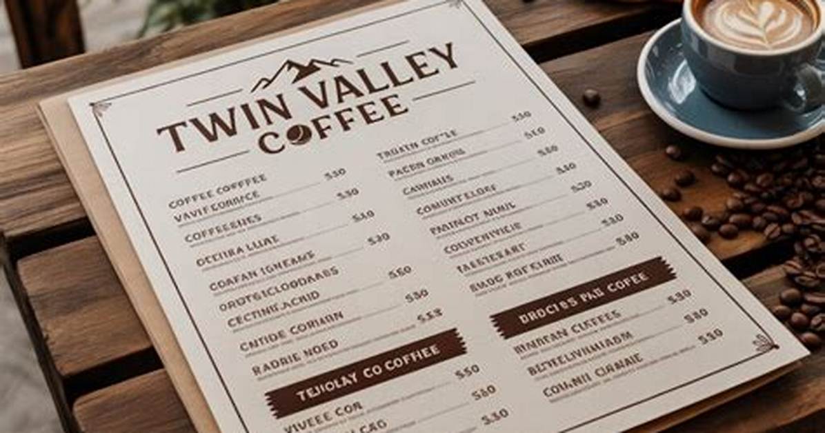 The Ultimate Twin Valley Coffee Guide Locations Menu