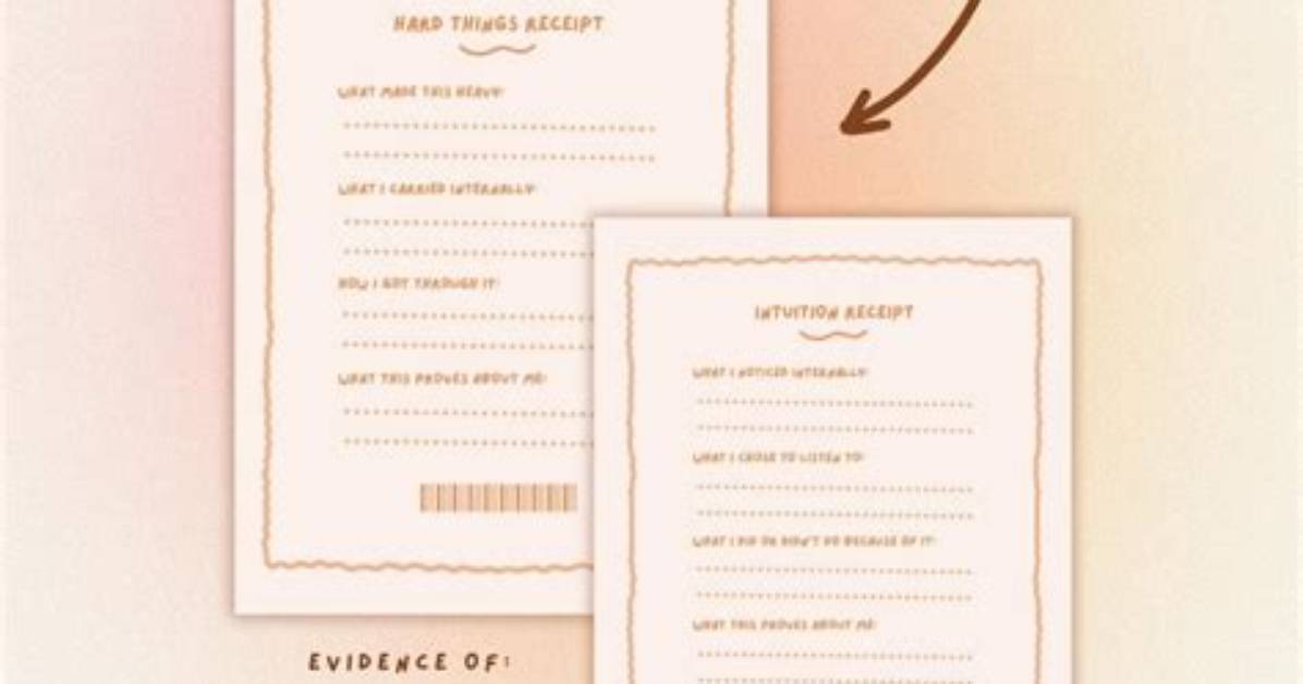 The Visual Receipts Inside The
