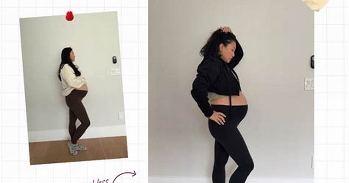 Third Trimester Wear Test Exactly How Lululemon Aligns Fit at 8