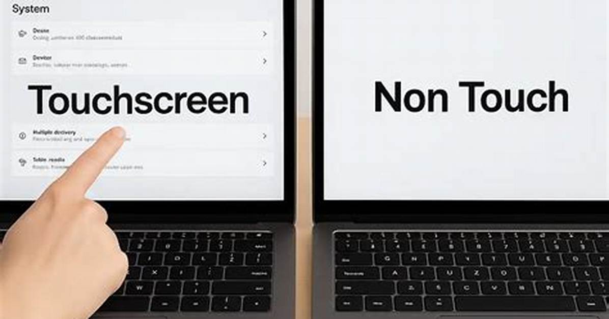Touch Bar vs Touchscreen Why Windows Never Fully Adopted Apple S