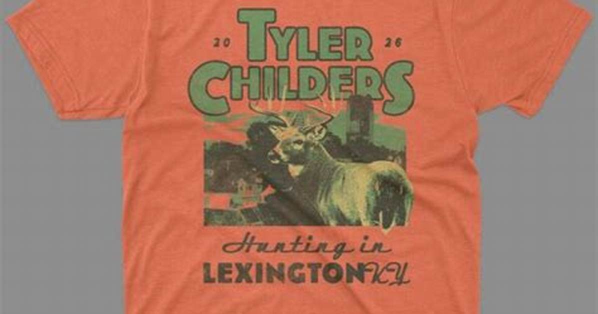 Tyler Childers 2026 Merch Rollout Festival Drops Stadium Stops And