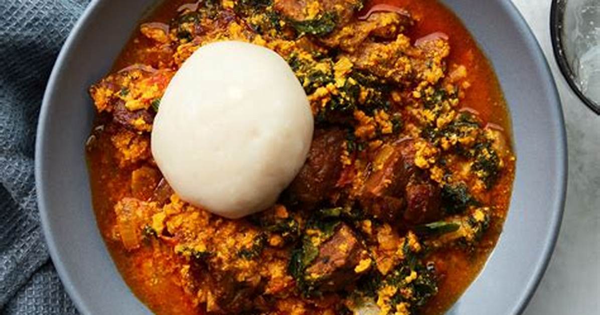 What Does Fufu and Egusi Really Taste Like a Deep