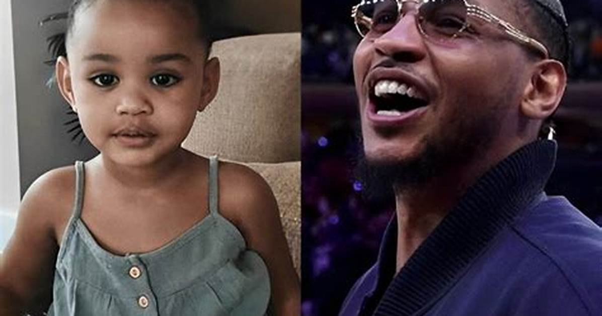 Who Is Carmelo Anthony S Daughter Inside His Public Debut With