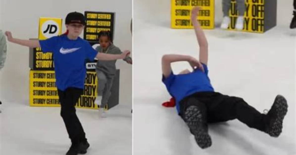 Who Is the Blue Shirt Kid Inside the Viral Sturdy off Dance Taking
