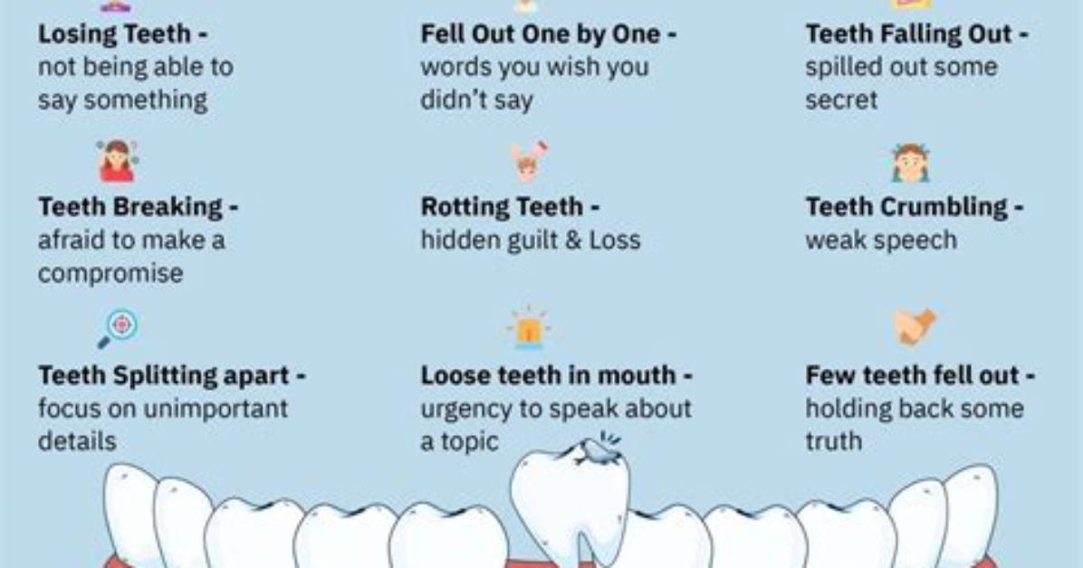 Why Dreaming Your Teeth Fall out Is Waking People up in A