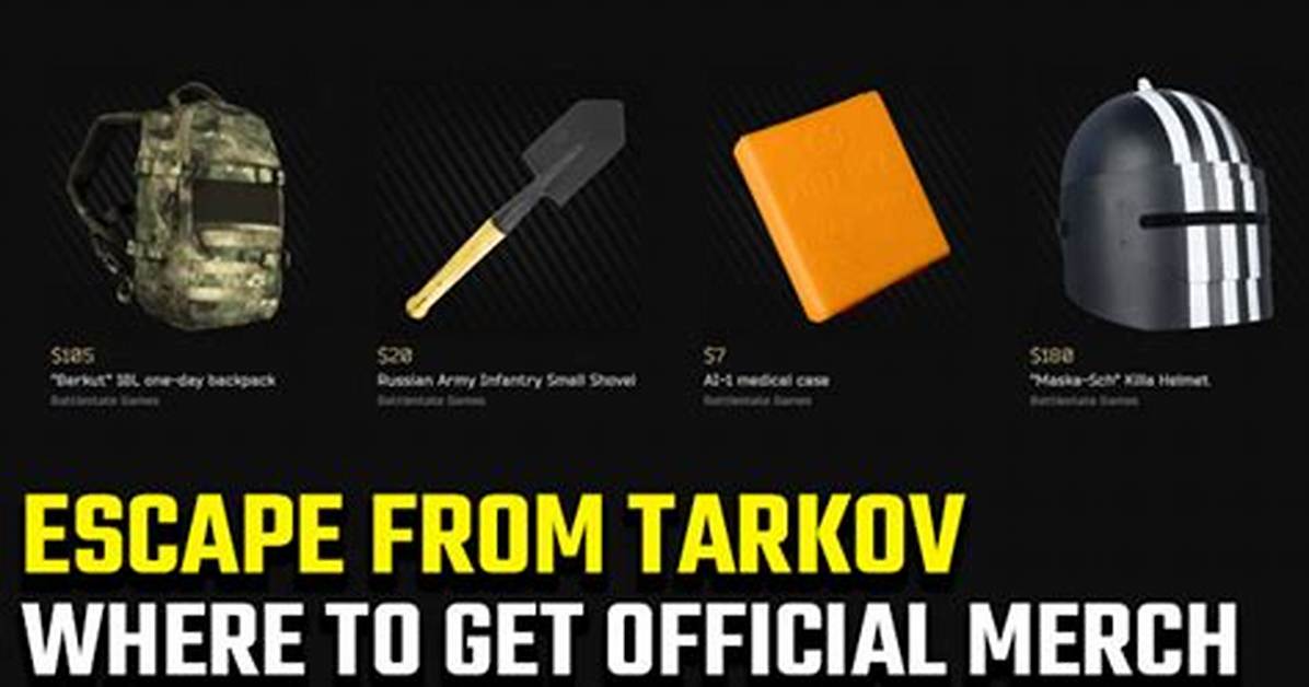 Why Is Escape from Tarkov Merch Shipping Frozen the Truth Behind Vanishing