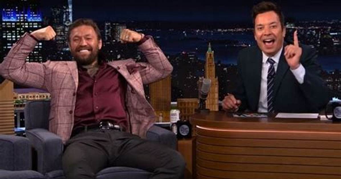 Why Jimmy Fallon S Conor Mcgregor Segment Triggered